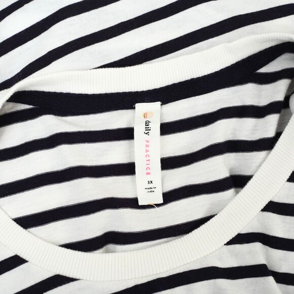 By Anthropologie Daily Practice Tiebreaker Muscle-Sleeve Midi Dress 3X PS 281324 - Picture 12 of 12